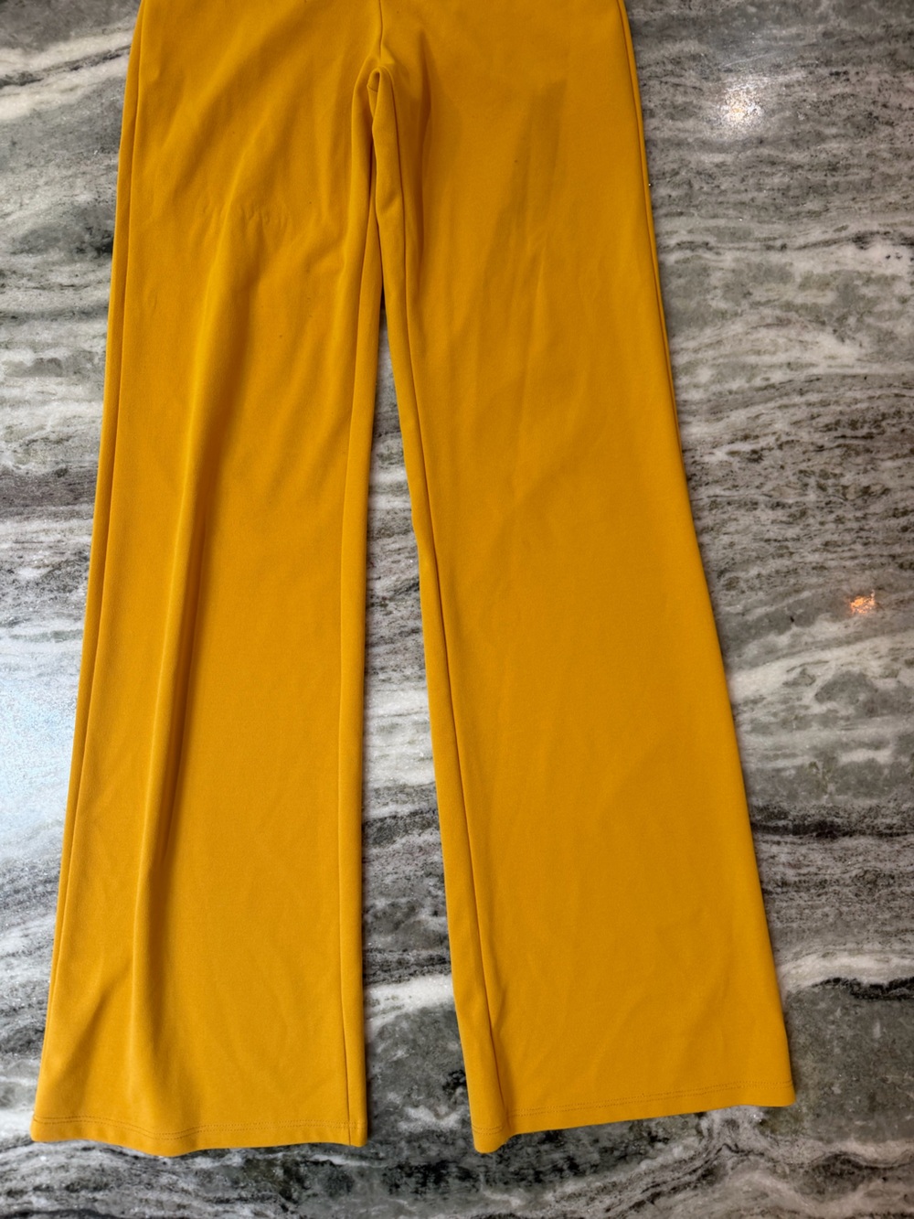 Love Culture Mustard Yellow Wide-Leg Trousers Pants
Size Small - Picture 4 of 6